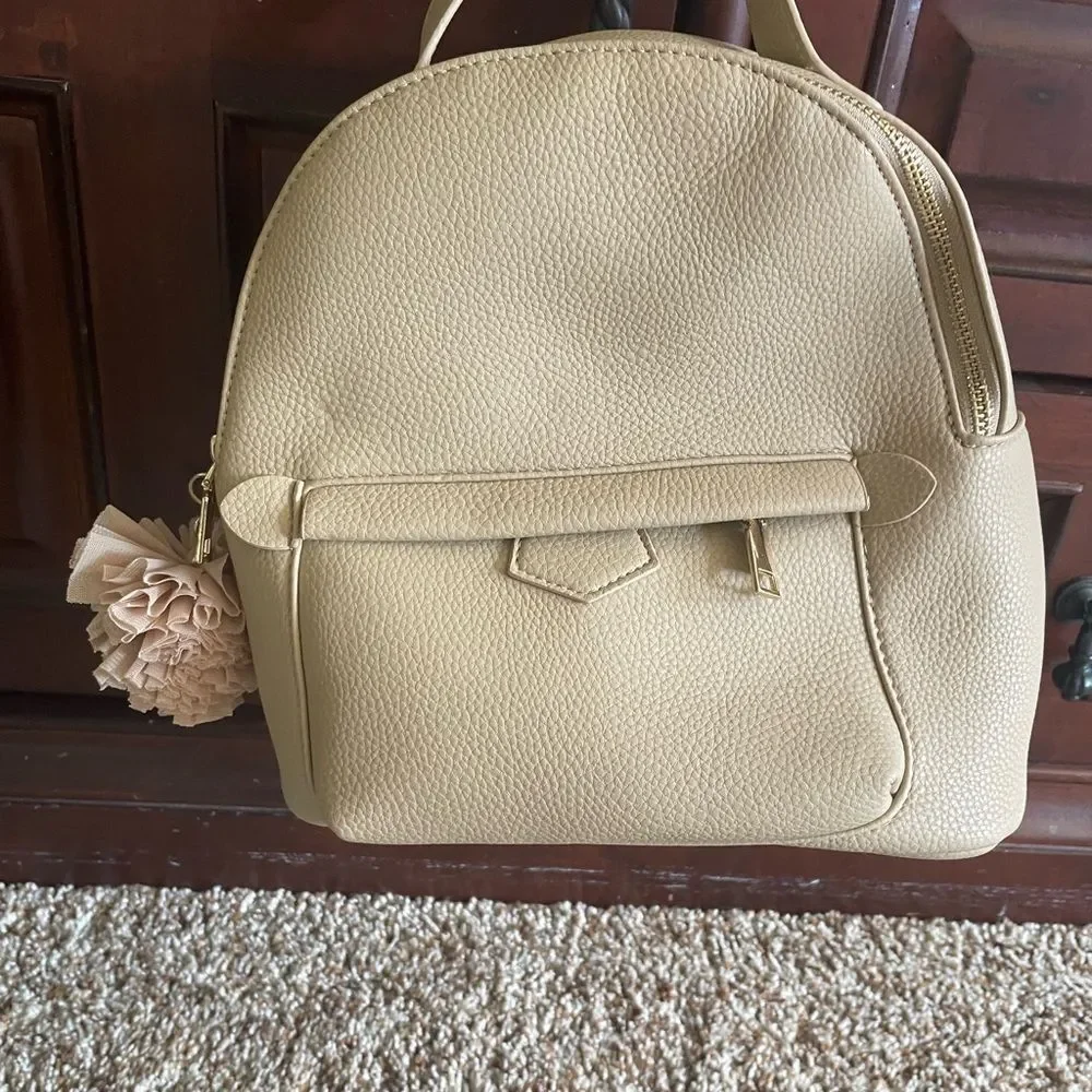 Elegant Tan Backpack for Women